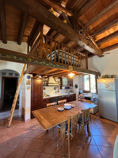 Soggiorno della villa